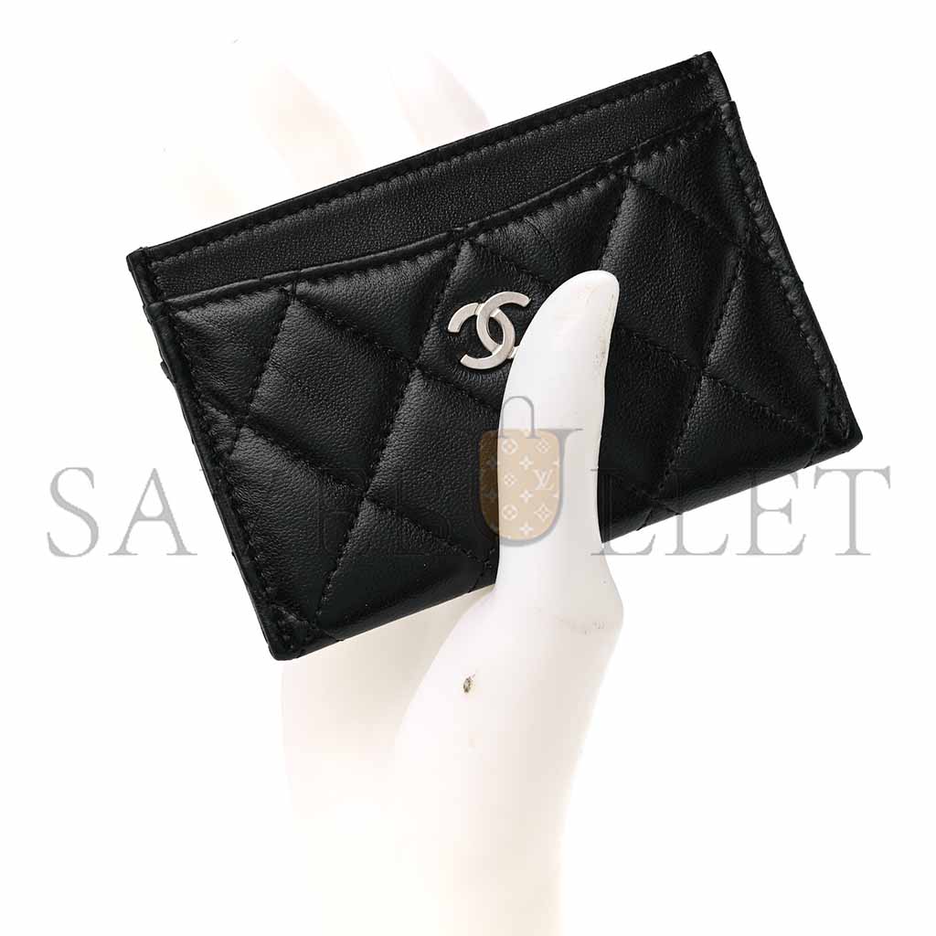 CHANEL CLASSIC CARD HOLDER QUILTED LAMBSKIN AP0213 (11*7.5*0.5cm)